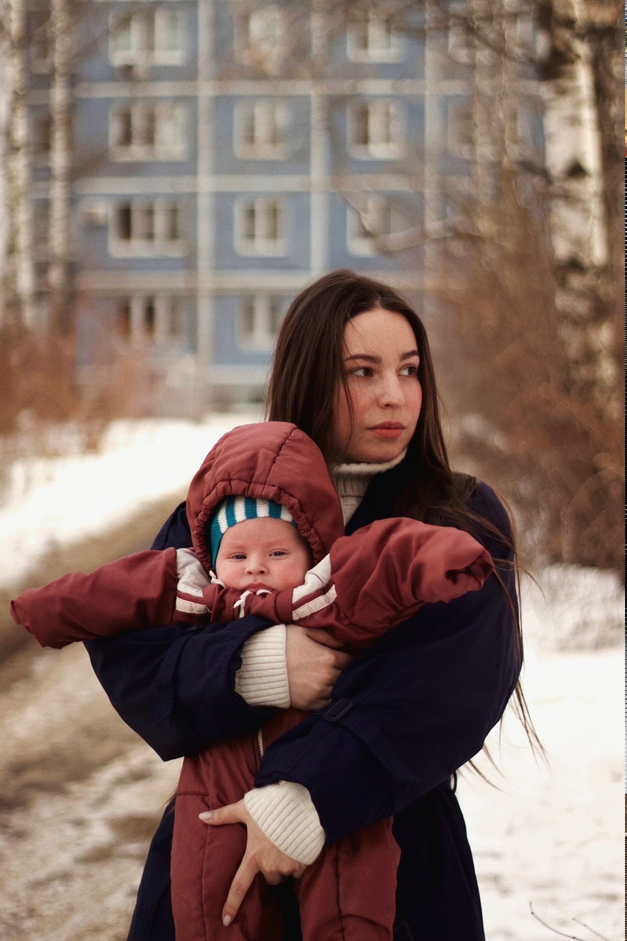 Теплый кадр на улице